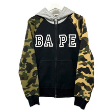 이미지를 갤러리 뷰어에 로드 , A BATHING APE アベイシングエイプ SAMPLE 1st カモスリーブBAPEプリントジップアップパーカー
