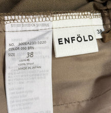 画像をギャラリービューアに読み込む, ENFOLD エンフォルド 21AW サイドベンツゴムジョッパーズパンツ 300EA231-1020 14577
