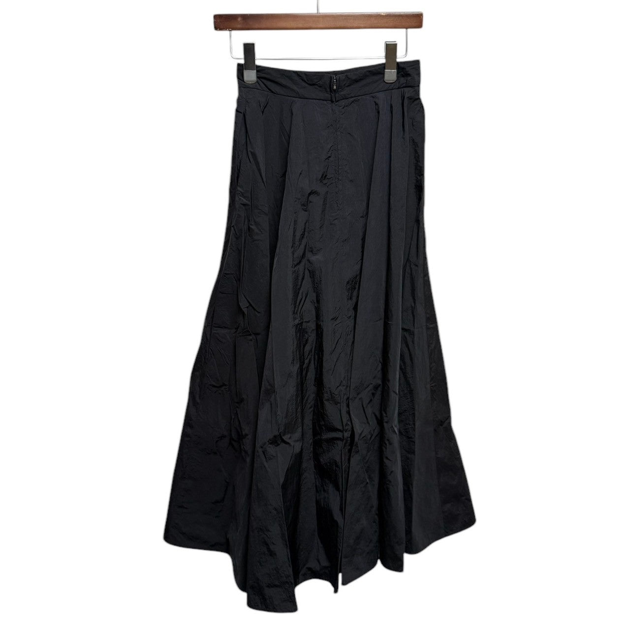 画像をギャラリービューアに読み込む, ATON エイトン HAND DYE TUCK FLARED SKIRT ハンドダイナイロンフレアスカート 6971076 13939