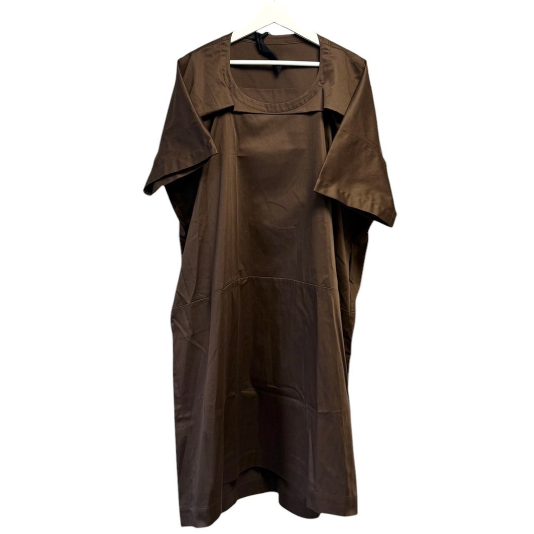 MARINA YEE マリナイー PEPPER COLLAR FLIP DRESS アシンメトリースリーブオーバーサイズワンピース 14141