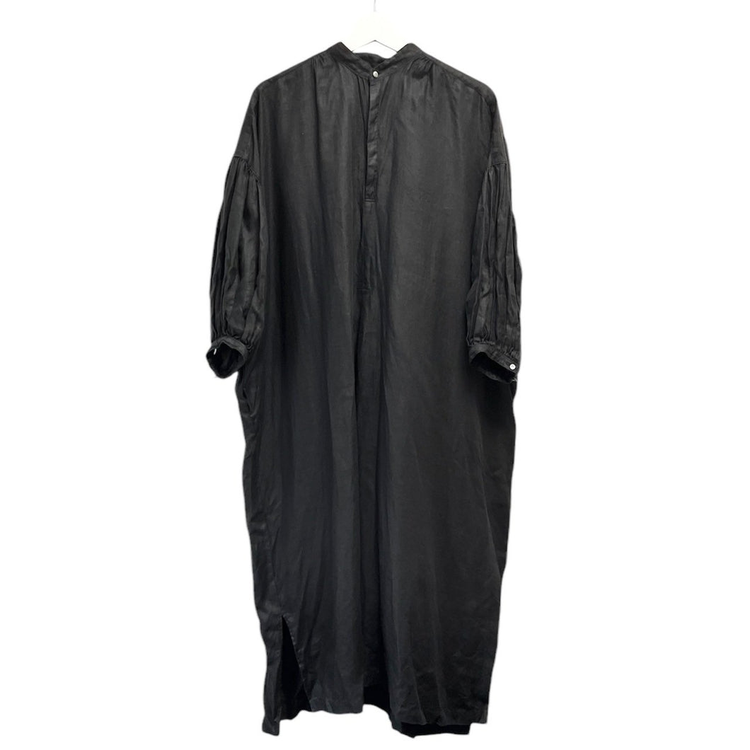 suzuki takayuki スズキタカユキ puff-sleeve dress パフスリーブリネンプルオーバードレスワンピース S221-20 13852