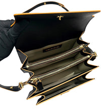 画像をギャラリービューアに読み込む, MARNI マルニ TRUNK  サフィアーノレザートランクミディアムショルダーバッグ SBMPN09U07 LV520 ブラック 15244
