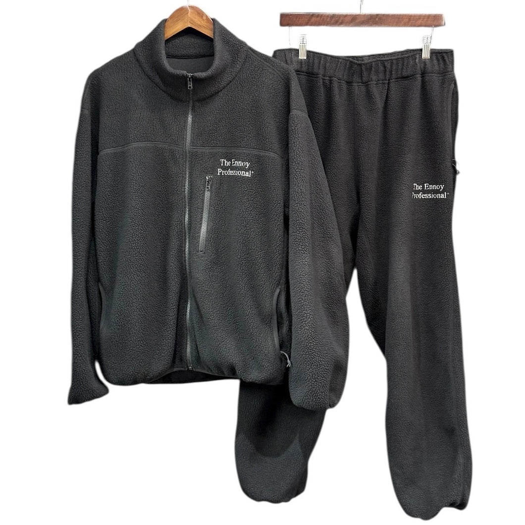 ENNOY エンノイ 22AW Polartec City Fleece Jacket Sweatpant フリースジャケット パンツ セットアップ AW22BRENPT01LP AW22BRENJK01LP 13607