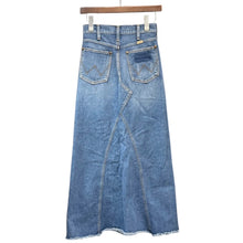 Load image into Gallery viewer, Wrangler for Ron Herman ラングラー ロンハーマン カットオフロングデニムスカート 14414
