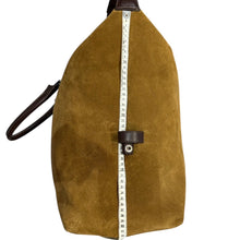 Load image into Gallery viewer, Dsquared2 ディースクエアード Bob Duffle Bag スウェードレザーボストンバッグ ダッフルバッグ ブラウン 14739
