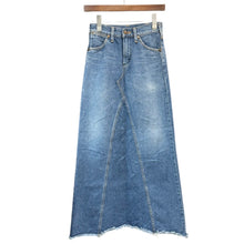 Load image into Gallery viewer, Wrangler for Ron Herman ラングラー ロンハーマン カットオフロングデニムスカート 14414
