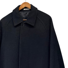 Load image into Gallery viewer, AURALEE オーラリー 22AW CASHMERE WOOL MOSSER SOUTIEN COLLAR COAT ウールカシミヤコート A22AC01MC 3 ブラック 15718
