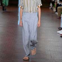 Load image into Gallery viewer, MARNI マルニ 19SS 2タックウールスラックスパンツ PUMU0034A0
