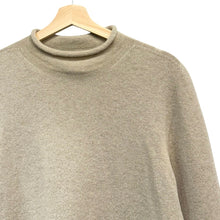 画像をギャラリービューアに読み込む, HERMES エルメス マルジェラ期 ボトルネックカシミヤニット SM ベージュ 14935
