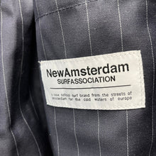 Load image into Gallery viewer, NEW AMSTERDAM SURFASSOCIATION ニューアムステルダムサーフアソシエーション AFTER TROUSERS PINSTRIPE ストライプウールスラックスパンツ 2302033001
