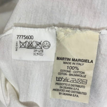 画像をギャラリービューアに読み込む, Maison Martin Margiela メゾンマルタンマルジェラ Miss Deanna ディアナ期 初期 Vネックロングスリーブカットソー S ホワイト 15131
