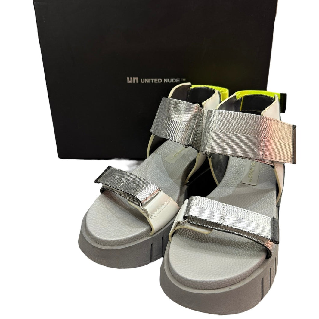 UNITED NUDE ユナイテッドヌード 21SS Delta Run スポーツサンダル 37 グレー 14918