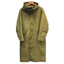 Lade das Bild in den Galerie-Viewer, MACKINTOSH×HYKE マッキントッシュ ハイク 14AW ミリタリーデザインゴム引きコート MXH-003 2 カーキ 15747
