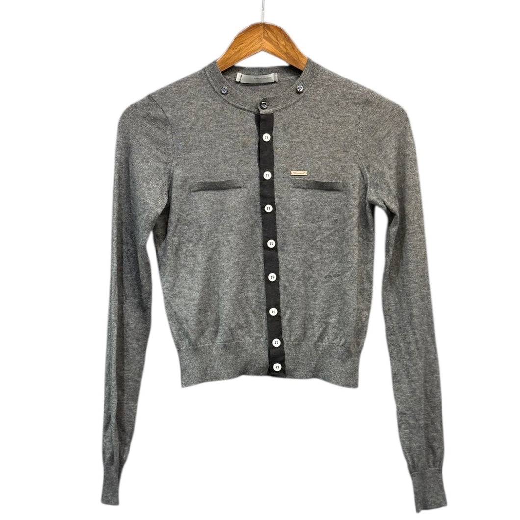 Dsquared2 ディースクエアード 10AW カシミヤシルクポケットデザインカーディガン 14446