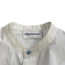 이미지를 갤러리 뷰어에 로드 , nagonstans ナゴンスタンス 23SS T/Cブロード All-round SH バンドカラーデザインシャツ 470GS830-0770 M ホワイト 14693
