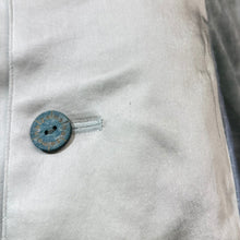 画像をギャラリービューアに読み込む, ha za ma ハザマ 2022PC 揺らめくロングベスト S ブルーグリーン 14841
