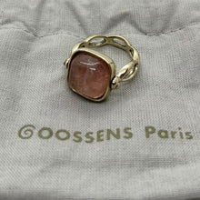 将图片加载到图库查看器，GOOSSENS Paris グーセンスパリ ストーンスクエアリング 13号
