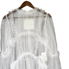 画像をギャラリービューアに読み込む, noir kei ninomiya ノワールケイニノミヤ 25SS MINI DRESS ナイロンチュールドレスワンピース 3O-O011 M ホワイト 14834

