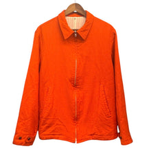 画像をギャラリービューアに読み込む, KHOKI コッキ 24AW Washed wool zip up jacket リバーシブルウールジャケット 24fw-jk-09 1 オレンジ 15387
