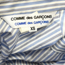 将图片加载到图库查看器，COMME des GARCONS COMME des GARCONS コムコム コムデギャルソン フランス製 ストライプドレスシャツ W16B007
