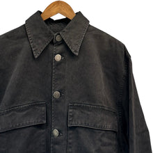 画像をギャラリービューアに読み込む, WILLY CHAVARRIA ウィリーチャバリア 21AW BIG BOY WORK SHIRT DENIM ビッグボーイワークデニムシャツ S ブラック 15675
