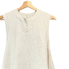 画像をギャラリービューアに読み込む, toogood トゥーグッド THE GARDENER DRESS リネンノースリーブドレスワンピース XS アイボリー 14593
