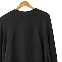 画像をギャラリービューアに読み込む, BATONER バトナー 23AW SIGNATURE AGING WOOL CREW NECK ウールニットセーター BN-23FM-043 3 ブラック 14859
