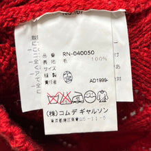 画像をギャラリービューアに読み込む, robe de chambre COMME des GARCONS ローブドシャンブルコムデギャルソン 90&#39;s 編み込みニットセーター AD1999
