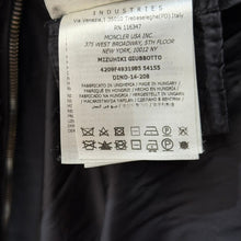 Load image into Gallery viewer, MONCLER Y モンクレールワイ MIHARA YASUHIRO ミハラヤスヒロ 14AW MIZUHIKI ダウンコート 0 ブラック  R14417
