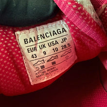 Load image into Gallery viewer, BALENCIAGA by Demna Gvasalia バレンシアガ STAPLER ステープラー ダメージ加工メッシュローカットスニーカー 803681 28.5cm ピンク 15697
