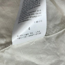 이미지를 갤러리 뷰어에 로드 , A.PRESSE アプレッセ 26SS Vintage Silk Linen Open Collar Shirt シルクリネンオープンカラーシャツ 26SAP-02-08 4 アイボリー 15713
