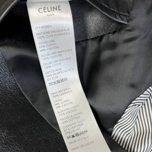 이미지를 갤러리 뷰어에 로드 , CELINE セリーヌ ラムレザー2Bクラシックテーラードジャケット 2F116086H 3461
