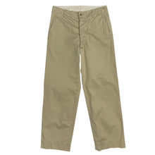 画像をギャラリービューアに読み込む, AVIREX7522 アヴィレックス7522 CHINO TROUSERS ワイドシルエットチノパン サイズ34 7832910007 14508
