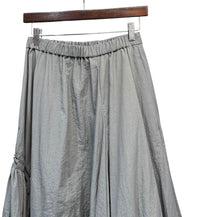 画像をギャラリービューアに読み込む, nagonstans ナゴンスタンス 23SS asymmetry drawstring skirt アシンメトリースカート 470GS431-0360 M グレー 14699
