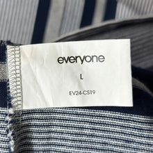 画像をギャラリービューアに読み込む, everyone エブリワン BORDER TEE ボーダーTシャツ EV24-CS19 L グレー 15069
