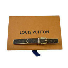 Load image into Gallery viewer, LOUIS VUITTON ルイヴィトン バレッタ ループ ヘアクリップ モノグラム M00566 AK0271
