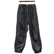 Load image into Gallery viewer, WILLY CHAVARRIA ウィリーチャバリア 22SS WINDBREAKER PANTS RECYCTEX ウィンドブレーカーパンツ S ブラック 15667
