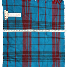 이미지를 갤러리 뷰어에 로드 , MARNI マルニ 22AW チェック柄ウールマフラー SCMC0081A0 UAW005 F ブルー R14610
