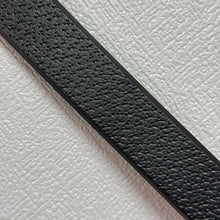 Lade das Bild in den Galerie-Viewer, C.V.B. artisan works イタリア製 レザーベルト ブラック 80 15475
