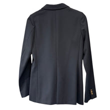 将图片加载到图库查看器，Deuxieme Classe ドゥーズィエムクラス 17AW HIGHTWIST JACKET ダブルブレストテーラードジャケット 金ボタンジャケット 38 ネイビー 15732
