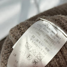 Load image into Gallery viewer, ATON エイトン CASHMERE WOOL HALF ZIP PULLOVER カシミヤウールハーフジップニット 2 キャメル KRAGNW0917 R14450
