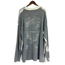 将图片加载到图库查看器，VETEMENTS ヴェトモン Weltschmerz Rammstein Longsleeve T Shirt ラムシュタインカットソー UAH19TR328 S グレー 15430
