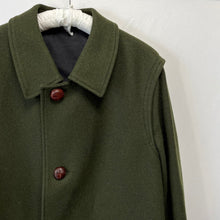 画像をギャラリービューアに読み込む, Maison Martin Margiela メゾンマルタンマルジェラ 00AW ウールローデンコート 46  カーキグリーン 3462

