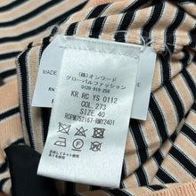 画像をギャラリービューアに読み込む, ROCHAS ロシャス Rワッペンコットンボーダーニット 13862
