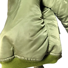 Lade das Bild in den Galerie-Viewer, PHENOMENON フェノメノン 13AW Double MA-1 Jacket ボンバージャケット 40 カーキ 15421
