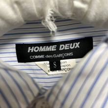 Load image into Gallery viewer, COMME des GARCONS HOMME DEUX コムデギャルソンオムドゥ 16SS ペイズリー切替ストライプシャツ DQ-B029
