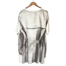 将图片加载到图库查看器，Maison Margiela メゾンマルジェラ 18AW 転写プリントオーバーサイズTシャツ トロンプルイユ S29GC0225 XS ホワイト 14920
