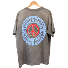 画像をギャラリービューアに読み込む, SAINT MICHAEL セントマイケル 24AW SS TEE IDEOLOGICAL ヴィンテージ加工プリントTシャツ M ブラック 15716
