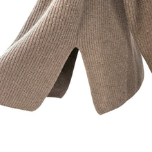 Load image into Gallery viewer, ATON エイトン CASHMERE WOOL HALF ZIP PULLOVER カシミヤウールハーフジップニット 2 キャメル KRAGNW0917 R14450
