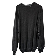 Load image into Gallery viewer, Yohji Yamamoto POUR HOMME ヨウジヤマモトプールオム 24AW SAMPLE 10G PLATING PLAIN STITCH SWITCHING PO オーバーサイズニット HO-K29-984 14426
